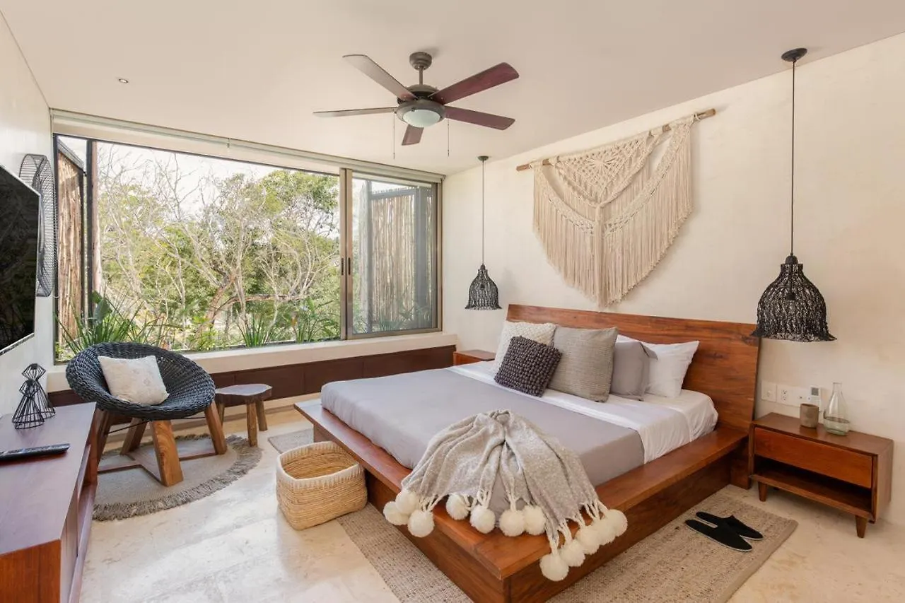 Luxury 2 Bedroom Penthouse - Private Pool - Spa - Sky Jungle Luum Zama Tulum Apartment